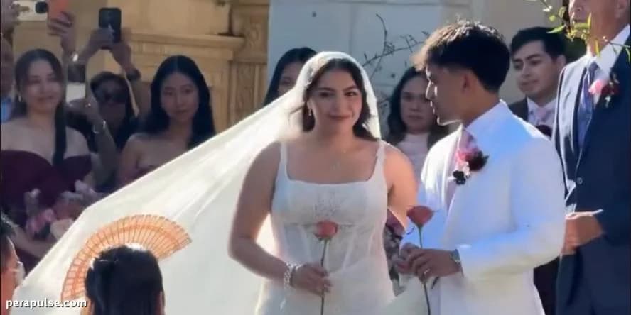 Jimuel Pacquiao Nagpakasal kay Carolina sa Seremonya sa US
