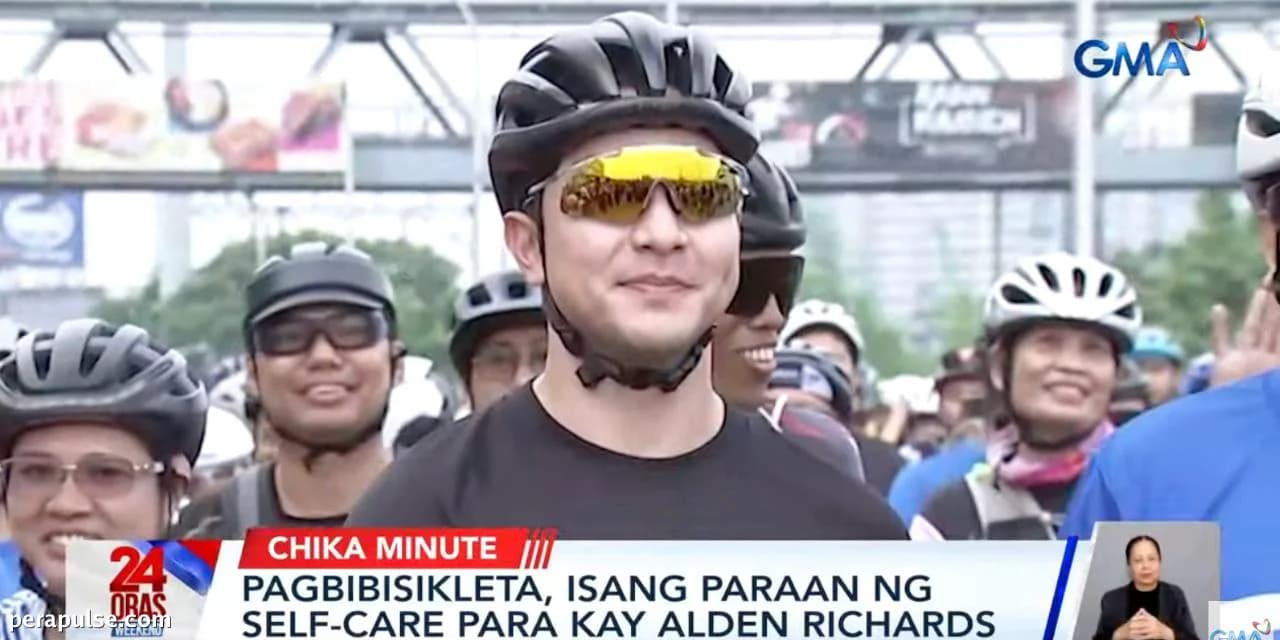 Alden Richards Nagsusulong ng Siklo para sa Kalusugang Mental sa Pandaigdigang Araw ng Bisikleta