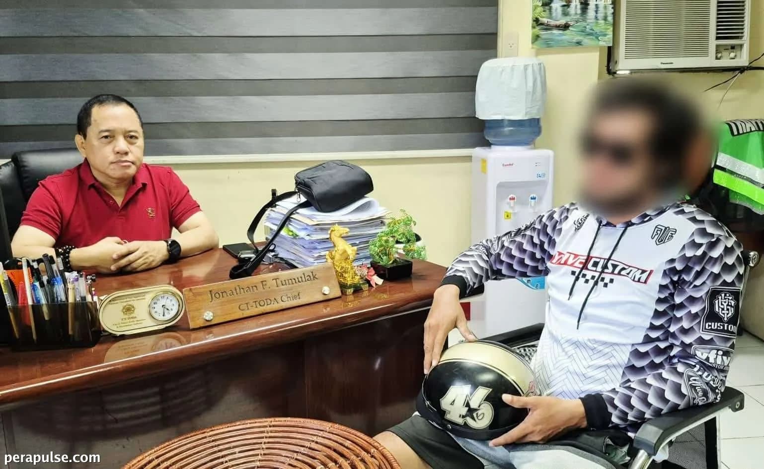 CT-TODA Nagsusulong ng Pagbawi ng Lisensya para sa Viral na Motorcyclist Matapos ang Pinakabagong Insidente