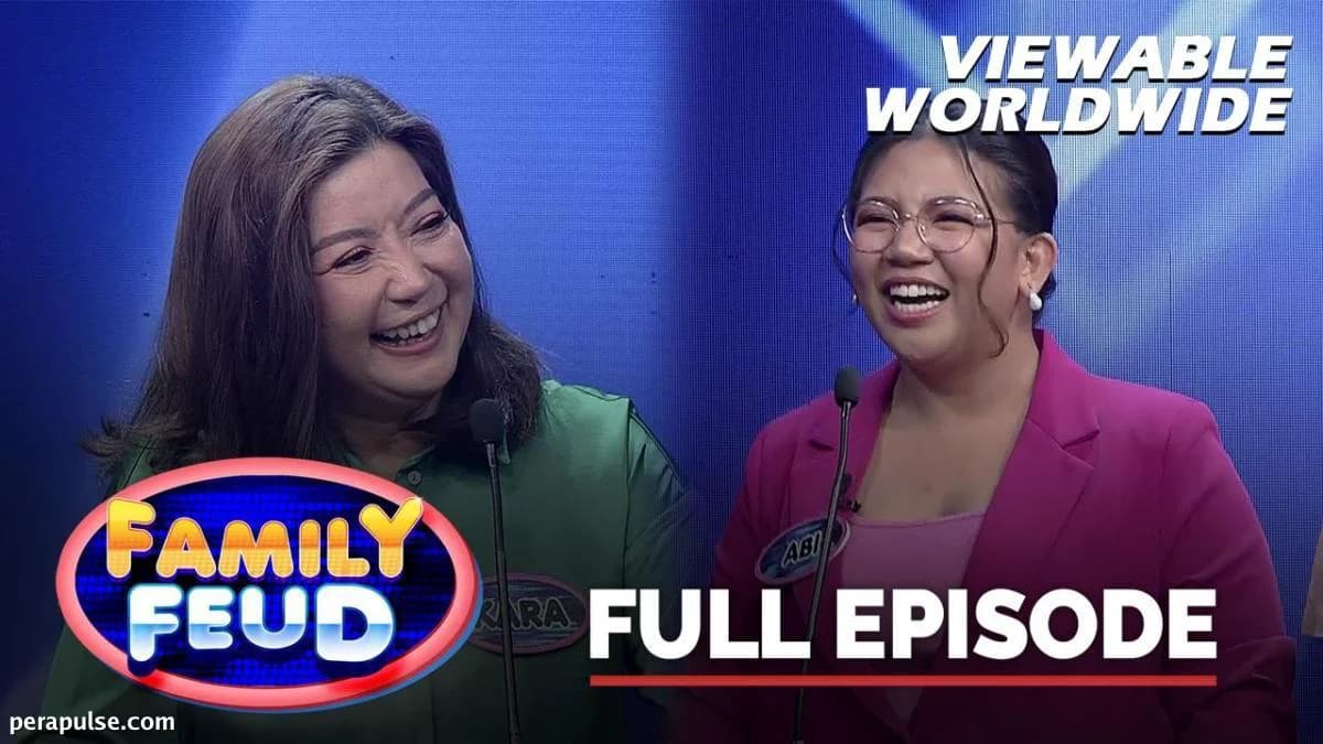 Family Feud Episode Features Kara David vs. Abi Marquez on June 15, 2026