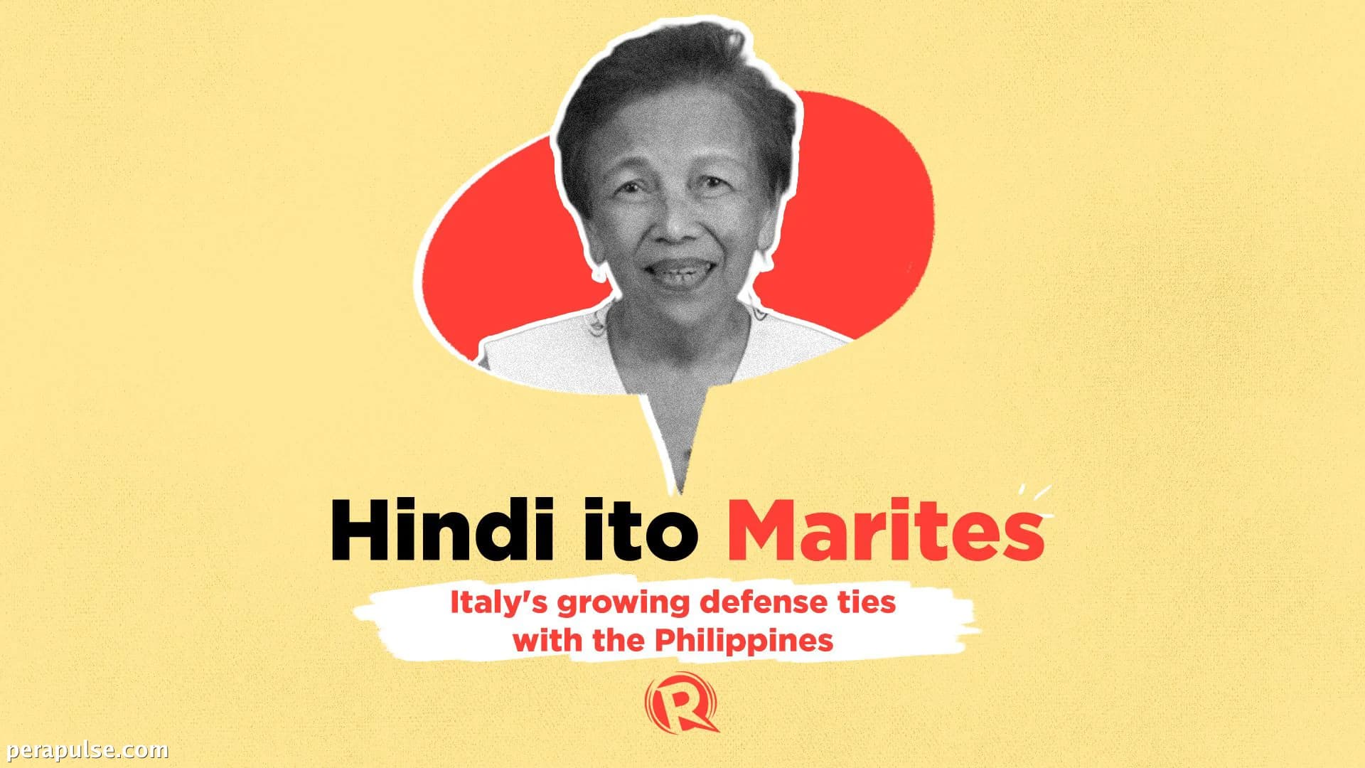 Hindi Ito Marites: Italy Strengthens Defense Ties with the Philippines