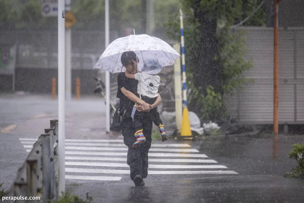 Severe Storm Jangmi Triggers Flood Warnings Across Tokyo