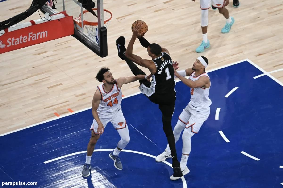 Tinutukan ng Spurs ang Pisikal na Laro ng Knicks at ang Pagsalubong ng Crowd sa New York sa NBA Finals