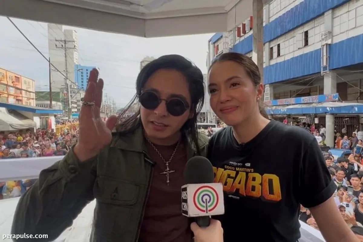Libu-libong Dumalo sa ‘Sigabo’ Motorcade habang Nagkikita Sina Coco Martin at Julia Montes