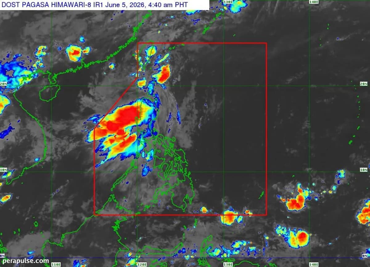 Tropical Depression 'Ester' Forms Near Batanes, Expected to Miss PH Landfall