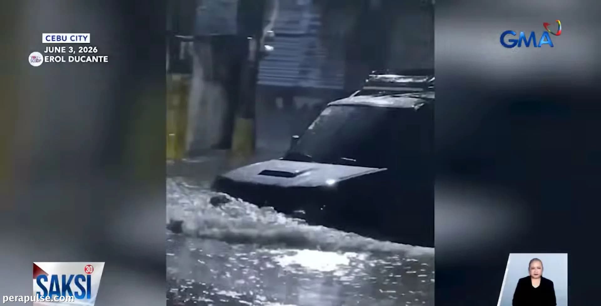 Waist-Deep Flooding Disrupts Cebu City Amid Heavy Rainfall